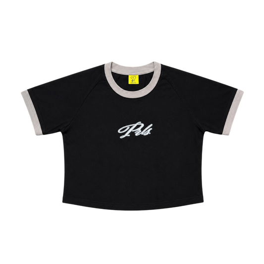 WMNS CROP TOP [BLACK]