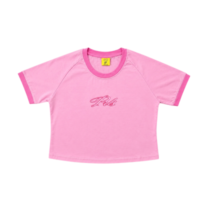 WMNS CROP TOP [PINK]